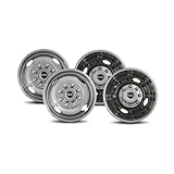 Pacific Dualies 29-1608 Polished 16 Inch 8 Lug Stainless Steel Wheel Simulator Kit for 2001-2007...