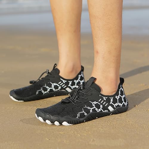 Image of Hike Barefoot Shoes for Women Men, Pro Barefoot Shoe with Wide Toe Box for Hiking, Walking, Swimming, Non-Slip Breathable Lightweight Water Shoes Unisex