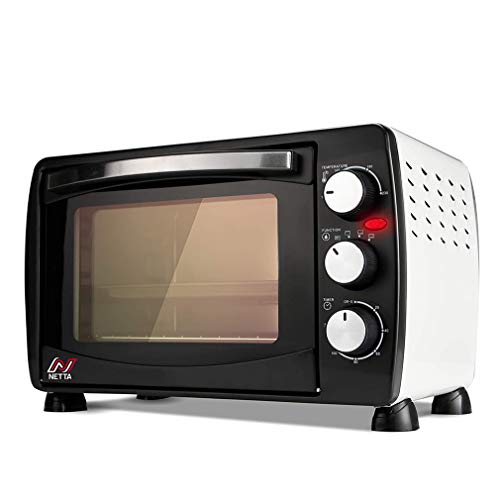26L Elektrischer Mini-Backofen Mit Mehreren Kochfunktionen & Grill, Mit Lampe, Einstellbare Temperaturregelung Timer, 1500W
