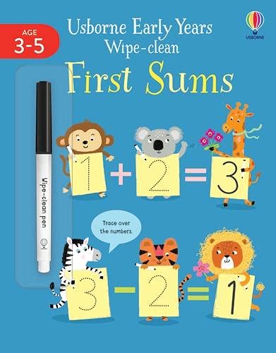 Usborne Early Years Wipe-Clean First Sums