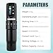 Dragonhawk Atom2 Pro Cordless Tattoo Pen Machine - 7 Storkes Length Professional Rotary Tattoo Gun for Lining Shading Mcore Motor 2000mAh Battery Power Supply (2 Batteries)