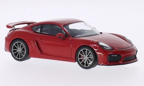 Preisvergleich Produktbild Porsche Cayman GT4, rot, Modellauto, Gebrauchsfertig, Schuco 1:43