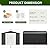 DAUSOLA 8.2x12 FT Outdoor Storage Shed, Metal Garden Tool Shed with Updated Frame Structure and Lockable Doors, Ideal for Backyard Garden Patio Lawn, Grey