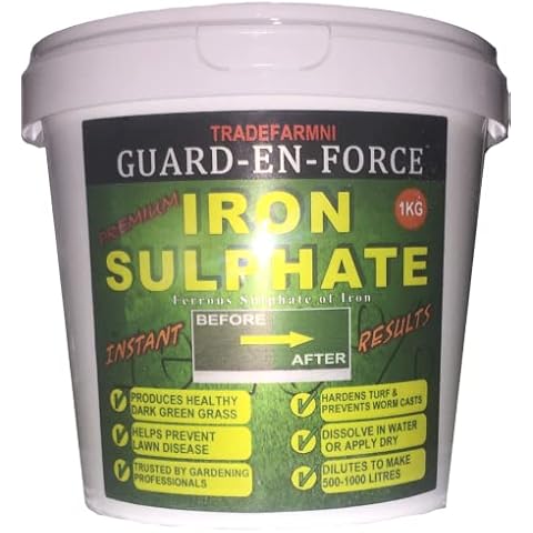 GUARD-EN-FORCE Premium Iron Sulphate Lawn Fertiliser Cover