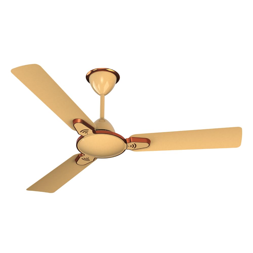 V-Guard Besa Air Ceiling Fan For Home | Decorative Trims | Efficient Copper Wound Motor | 2-Year Coverage | 1.2 m (Imperial Gold) (B0CYLXZXGH) Amazon Price History, Amazon Price Tracker