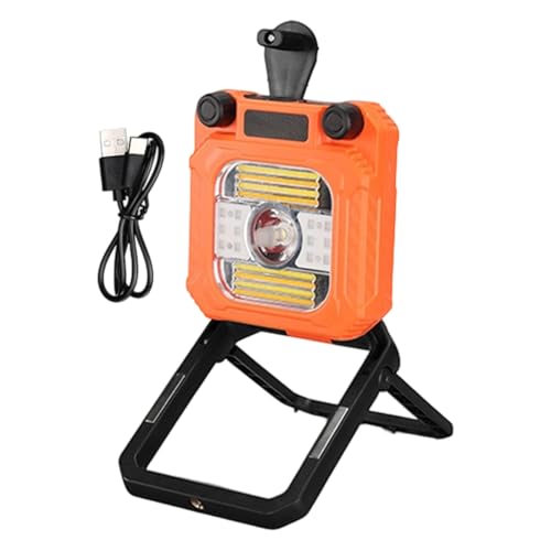 Per Campeggio | 3200mAh Torcia Magnetica Pieghevole,Con Display LCD Da