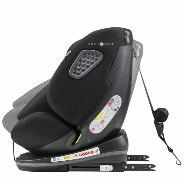 Cozy N Safe Etna 360 Spin i-Size 40-150cm Baby, Toddler, Child Car Seat, (0-36kg, 0 to 12 Years Old) Extended Rear Facing, Isofix - Image 3