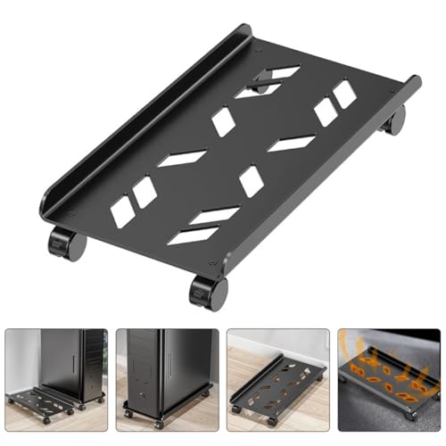 Soporte para torre de computadora portátil y base estable Zerodeko para oficinas y despachos 4