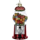 Herkunftsland: China Kurt Adler Edle Edelsteine aus Glas, Gumball-Maschine, 11,4 cm