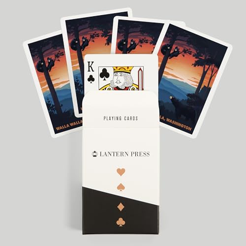 Lantern Press Naipes Póker Tamaño Oficial 52 Cartas miniatura 6