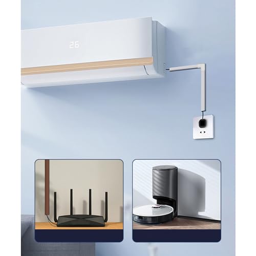 Gaine de câble autocollante pour cacher les câbles TV, idéal pour la maison et le bureau, durable et facile à installer, solution de gestion des câbles soignée