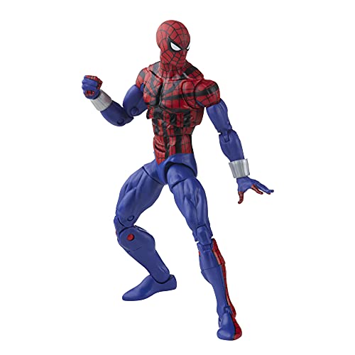 Spider-Man Marvel Legends Series 6-Inch Ben Reilly Action Figure Toy, Includes 5 Accessories: 4 Alternate Hands, 1 Web Line Fx #TOP2