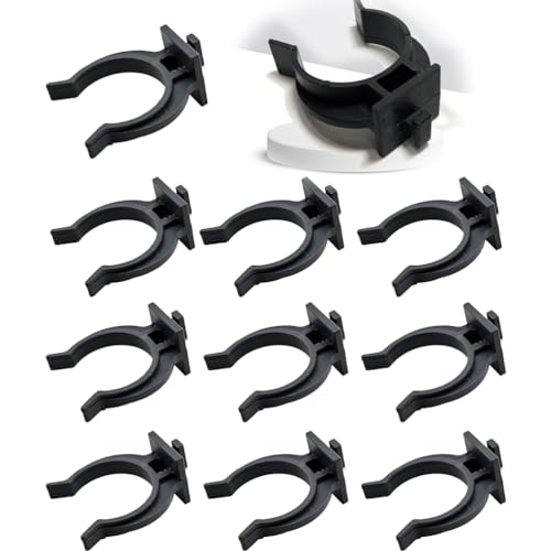 10 PCS Clips de Paneles de Baño, Ganchos para Zócalo de Cocina, Clips de Tabla de Patadas Fuertes, Gancho Zócalo Zócalo Cocina, Clips de Plinto de Cocina, Fácil de Instalar