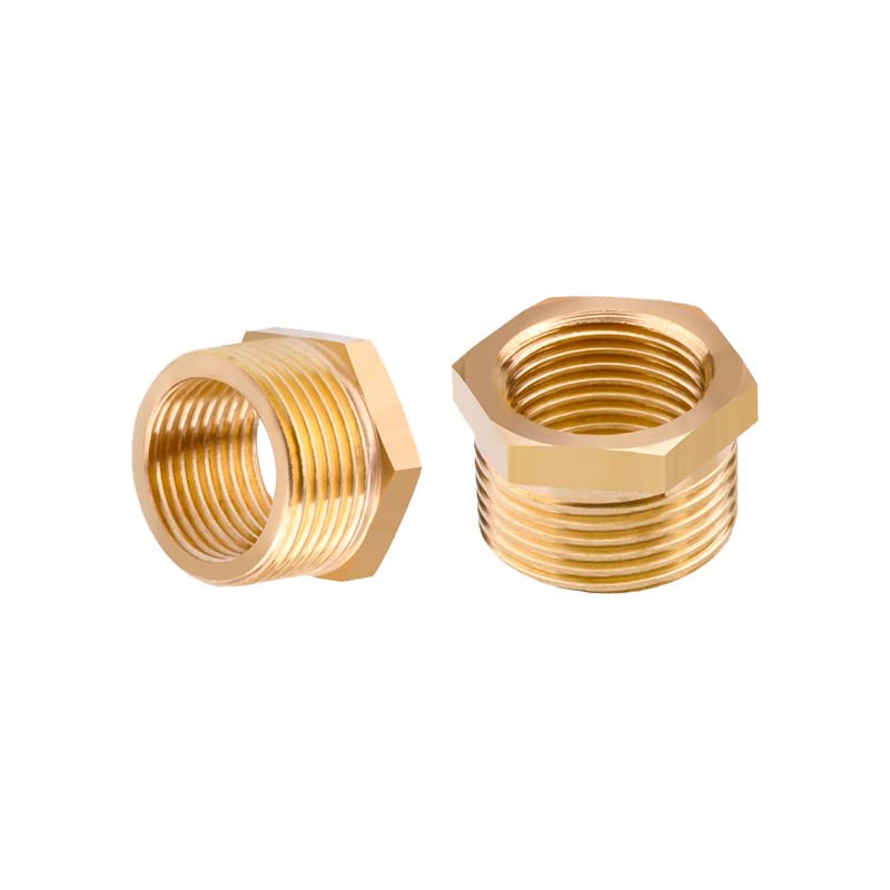 Reducción de rosca M14 a 1 BSP para solucionar fugas en tuberías 4