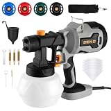 DEKO Pistola a Spruzzo Elettrica 550W, con Contenitore 1200ml