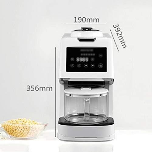 automatic juicer soymilk machine in use making fresh soymilk