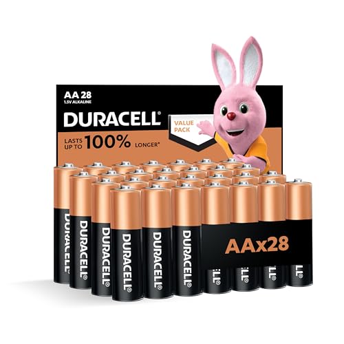 Duracell Alkaline AA Batteries pack of 28