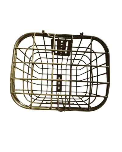 Pplkhs PPLKHS Fahrradkorb Metall Gitterstruktur