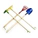 FXQIN Ensemble d'outils de Jardinage pour Enfants Garden Tools avec râteau, Pelle, houe et râteau à Feuilles, Équipement de Jardinage Jouets pour garçons Filles, 4 pièces