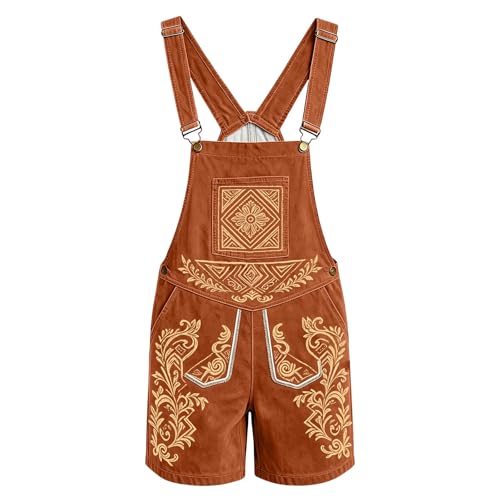 Pantalon imprimé Oktoberfest avec ceinture stretch et grandes tailles
