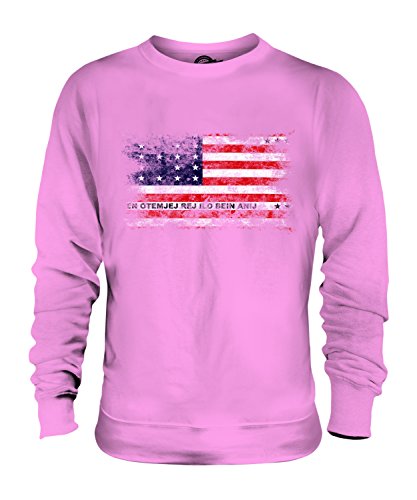 Sweat-shirt unisexe Bikini Atoll Candymix effet délavé pour homme et femme