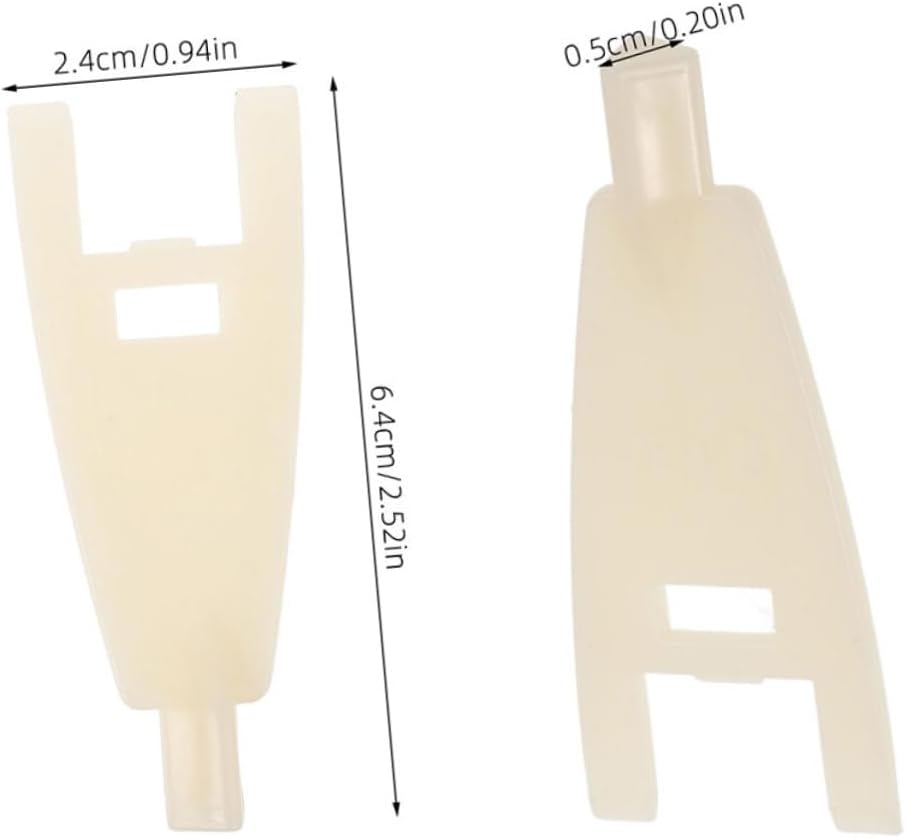 Cabilock 2pcs Replacement Toilet Paper Dispenser Key for Cintas Tissue Paper Holder Key Towel Dispenser Tissue Box Lock