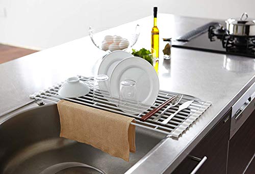 折りたたみ水切りラック L 4枚目