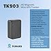4G Auto Tracker Mini GPS TK903, 60 Tage Lange Akkulaufzeit, GPS Tracker Magnet Geofencing Echtzeit Fahrzeugortung Anti-Diebstahl Flottenmanagement, inklusive SIM(ABO erforderlich)