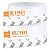 Silicone Seal Strip (2 Rolls, 10M /33 Feet), Door Bottom Strip Weather Sealing Sticker Adhesive for Doors and Windows