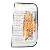 Baiqimv Luce Posizione Laterale Sostituzione Copertura Segnale Specchietto Laterale Lente Lampada Dell'indicatore Specchietto Retrovisore Per Peugeot For Boxer Expert 2006-2023(lato destro)