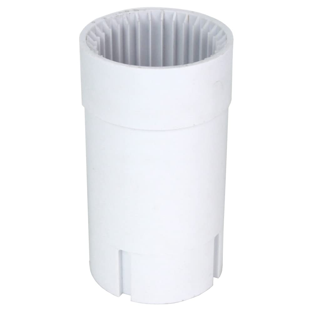 Sun2Solar Replacement Rotating Shaft/Hub for Plastic Solar Reel | White
