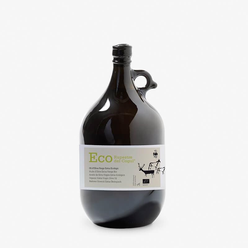 Aceite de Oliva virgen extra - Garrafa de vidrio de 3 Litros Ecológico