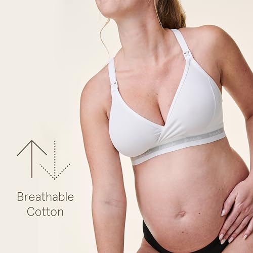 Image of Bravado Designs Women's Original Sleep Nursing Bra, Regular Cup Maternity Bra for Breastfeeding
