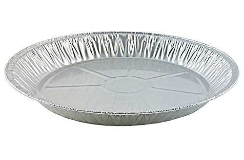 Handi-Foil 12" Extra-Deep Aluminum Pie Pan - Disposable Baking Plate Tin (Pack of 50)