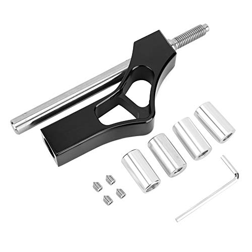 Suuonee Shift Knob Extender, Aluminum Car Gear Extender Adjustable Shifter Lever Shift Knob Fit para Civic 1988-2000