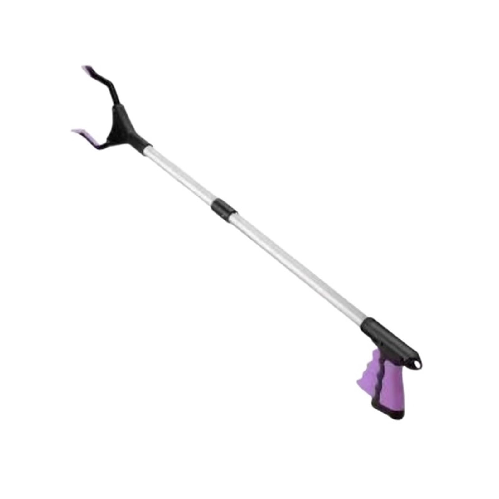 Greifer für Senioren Müllgreifer 2 Stück Greifer-Reacher-Werkzeugbacke Mit Pick-Up-Stick For Die Tägliche Verlängerung Des Hilfsarms Greifhilfe Gripper(Purple)
