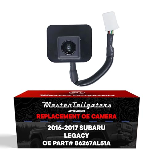 Image of Master Tailgaters Replacement for Subaru Legacy (2016-2017) Rear View Backup Camera OE Part # 86267AL51A