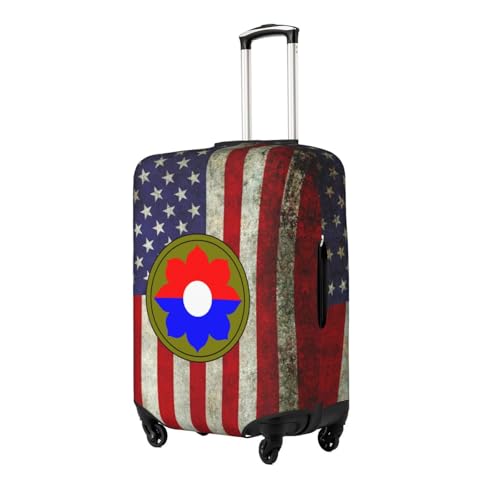 9th Infantry Division Luggage Cover Travel Luggage Protective Cover2