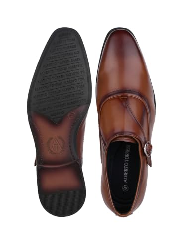 Image of ALBERTO TORRESI Hungary Series 606 Formal Monk Shoes