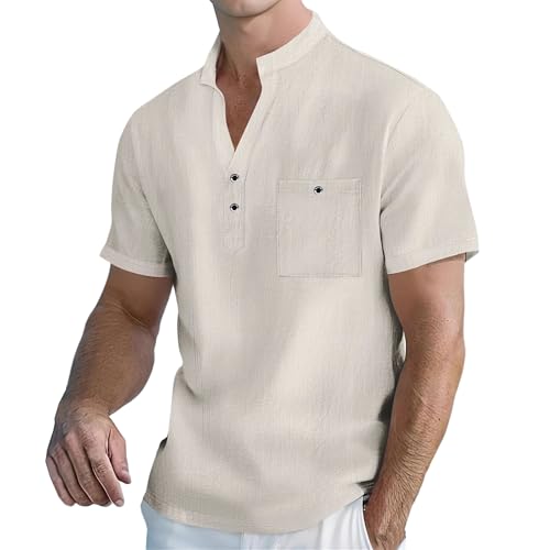Chemise Henry en lin de qualité supérieure pour un été élégant