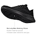 Puweco Breathable Mens Running Shoes Anti Slip Athletic Shoes for Men Lightweight Workout Sneakers for Walking Gym Fitness Jogging Sports All Black