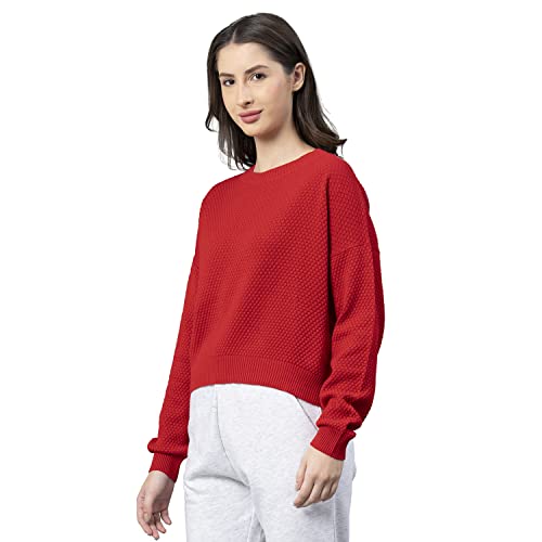 Image of Mode By Red Tape Women's Cotton Blend Casual Sweater