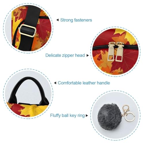 Sac à dos feuilles d'érable rouge : l'accessoire idéal de camping et randonnée - 6