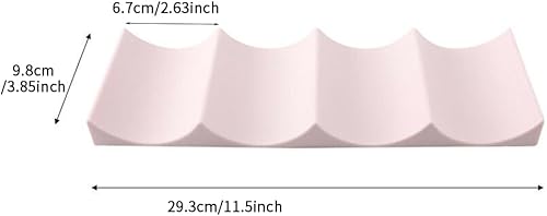 Miniatura 2 de CALIDAKA Estante de vino de estilo europeo para encimera, alfombrilla de exhibición de botellas de vino, organizador de almacenamiento de latas
