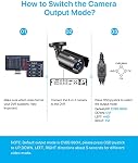 ZOSI 1080P CCTV Camera Outdoor Indoor Hybrid 4 in 1 HD TVI/CVI/AHD/CVBS Home Security Cameras System,Night Vision,Waterproof Metal Housing Bullet Cam For 960H,720P,1080P,5MP,4K analog Surveillance DVR