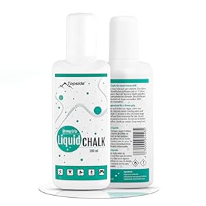 TOPSIDE ® Liquid Chalk 200 ml – beste grip voor klimmen, boulderen of halterstang – ons vloeibare krijt ruikt aangenaam…