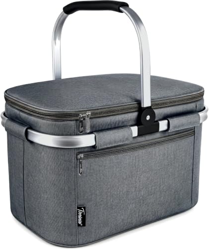 Tirrinia Large Insulated Picnic Basket