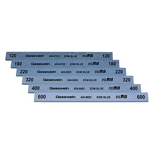 Gesswein EDM Blue All-Grit Set - 6 Piece