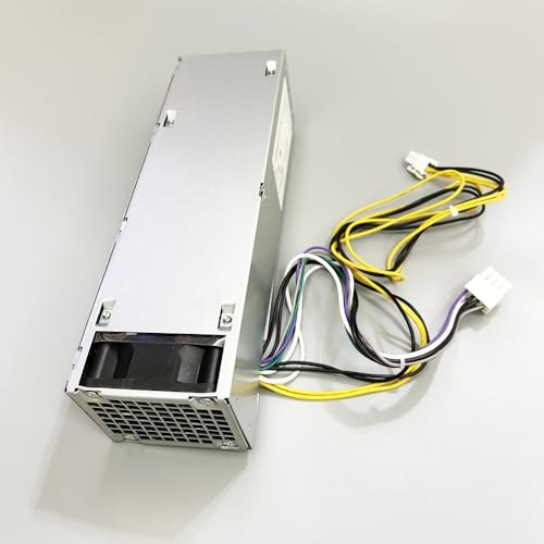 8Pin+4Pin 255W Alimentazione compatibile AC255ES-00 D255AS-00 D255ES-00 L255AS-00 H255ES-00 HU255ES-00 L255ES-00 AC255AS-00 H255AS-00 per DELL OPtiplex 9020 7020 3020 XE2 SFF Computer desktop - Alimentatore - Immagine 2