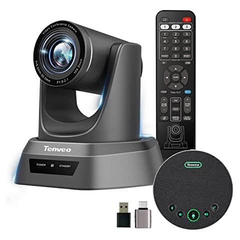 Cam. Tenveo SDI PTZ con Micrófono Bluetooth Inalámbrico Cover